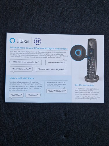 Advanced digital home - bt,