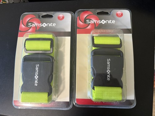 Samsonite green luggage - 2,