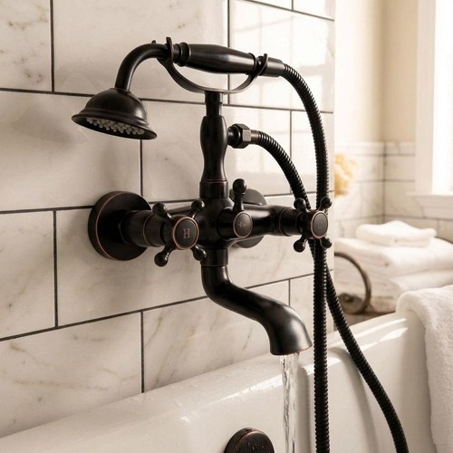 Vintage bath tap mixer faucet - vintage,