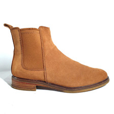 Clarks Ankle Boots Brown Suede