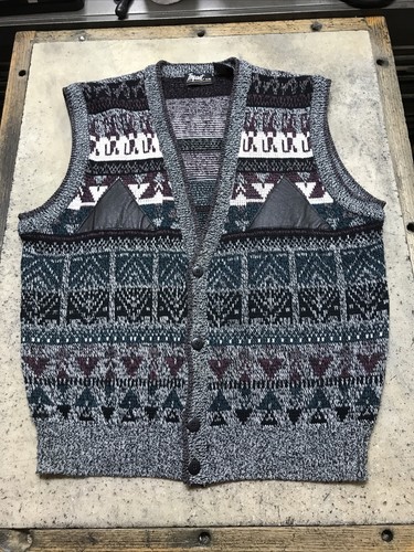 Vintage impact sweater vest - impact,