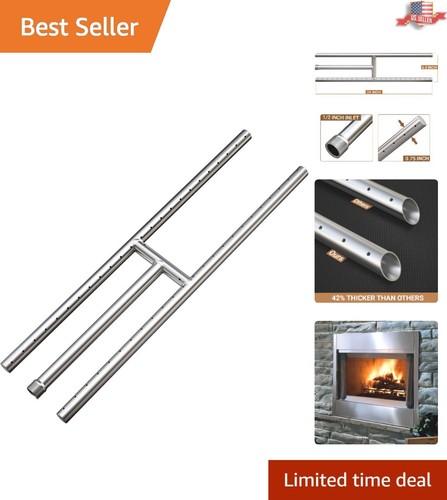 Modern 24x6 inch burner - inch,