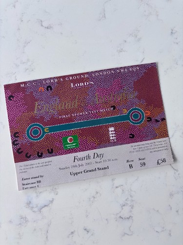 Rare cricket mint - mint, ticket