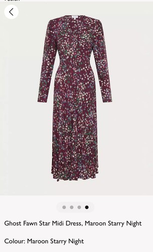 Ghost london maroon starry - ,