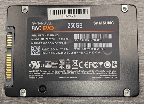 Samsung 860 evo - samsung,