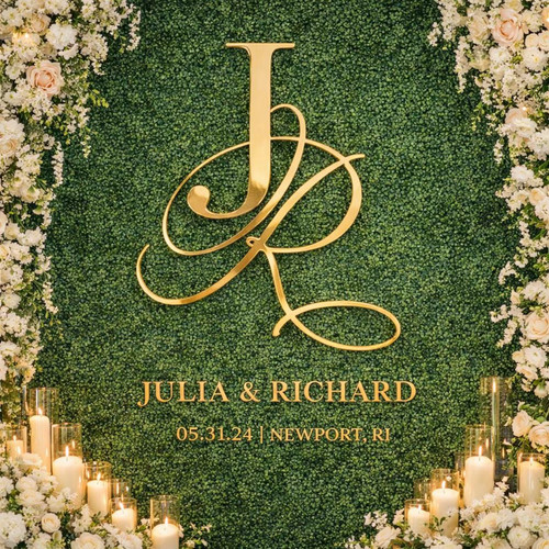 Personalized wedding monogram - personalized,