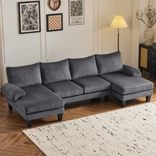U-Shape Sectional Sofa Set