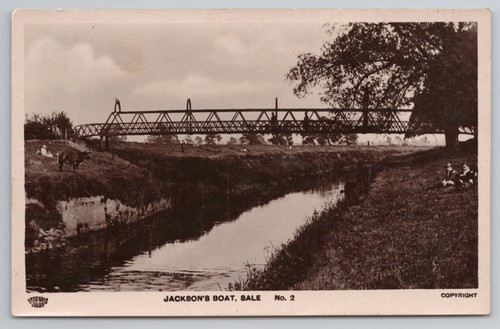Postcard antique jacksons boat - postcard,
