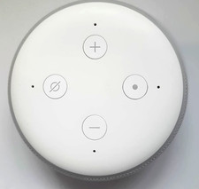 Amazon Echo Dot 3rd Generation Smart Alexa Speaker White A Condition - No Cable