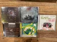 Audio books & dramas.  Mainly Big Finish & BBC. Includes unopened Dracula CD