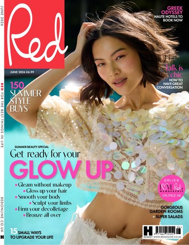 Red magazine compact size - compact,