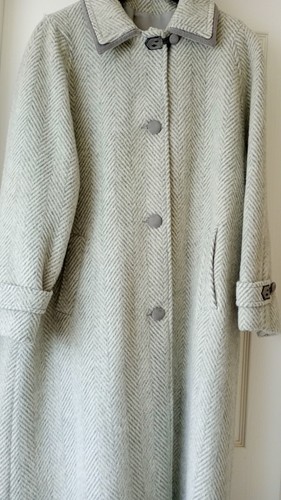 Ladies grey llama - grey, wool