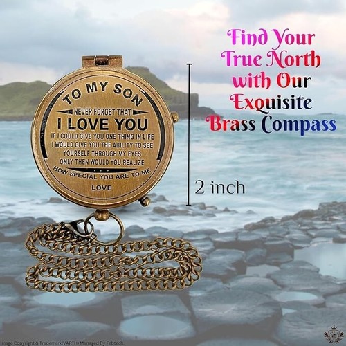 Antique chain compass for - chain,