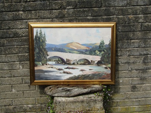 Original oil painting irish - oil,