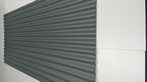 Corrugated steel roofing - corrugated,