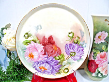 LIMOGES FRANCE painted Mums