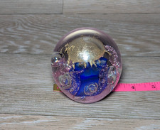 Glass Paperweight  Jellyfish