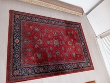 Rug 200x140cm John Lewis Oriental Florals Keshan Wool 6.6 x 4.6ft