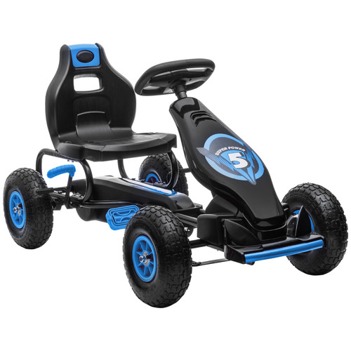 Kids pedal kart - pedal, on