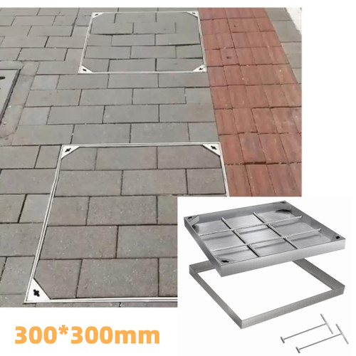 Recessed manhole cover 300mm - 300mm, x