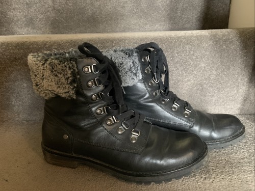 Ladies vegan leather - &,