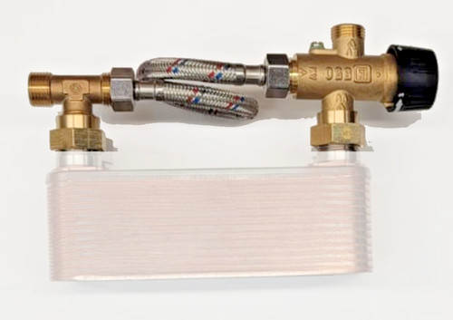 Heat exchanger mixer - heat,