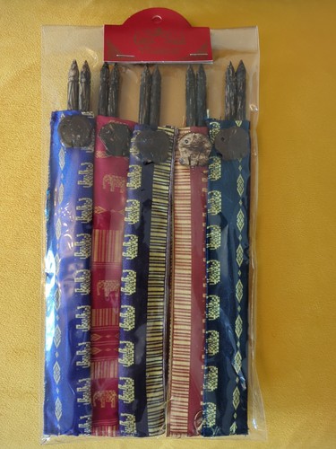 Thai chop sticks set six - set, in