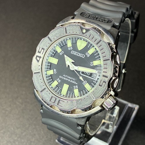 Seiko diver black monster - seiko,