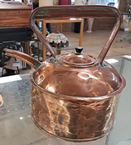 Vintage copper kettle - vintage,