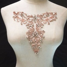 Rhinestone Neckline Wedding
