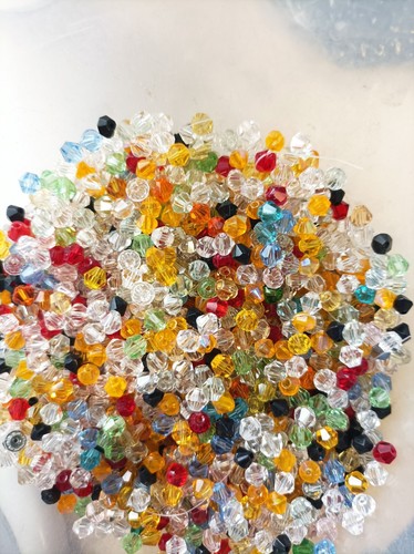 280 beads 5mm bicone crystal - 5mm,