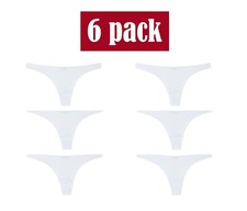 Women's Sheer Stretch Cotton Thongs Breathable G-String Briefs knickers Lingerie