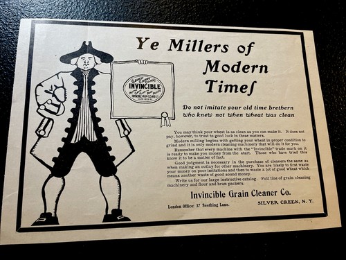 1902 invincible grain cleaner - invincible,