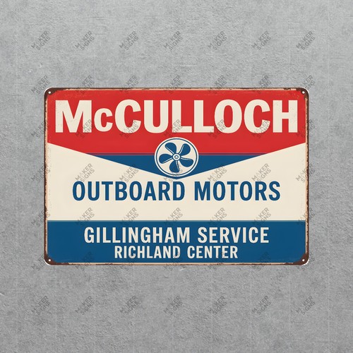 Vintage mcculloch outboard - vintage,