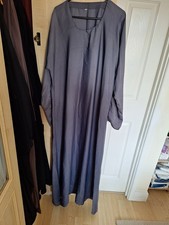 Grey Georgette Abaya Size 56
