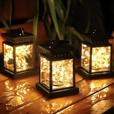 1Pc Solar Powered LED Lantern