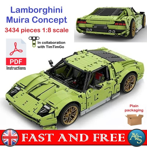 3434 pcs lamborghini miura - lamborghini,
