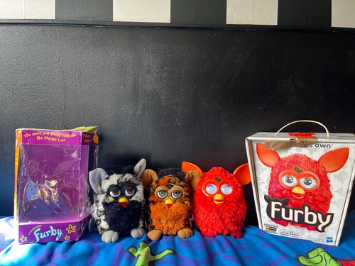 Vintage furby s tiger - x,