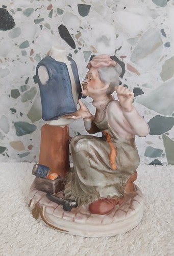 Capodimonte style lady tailor - capodimonte,