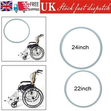 Wheelchair Tire Replacement Solid Tires PU Polyurethane Accessories Assembly New