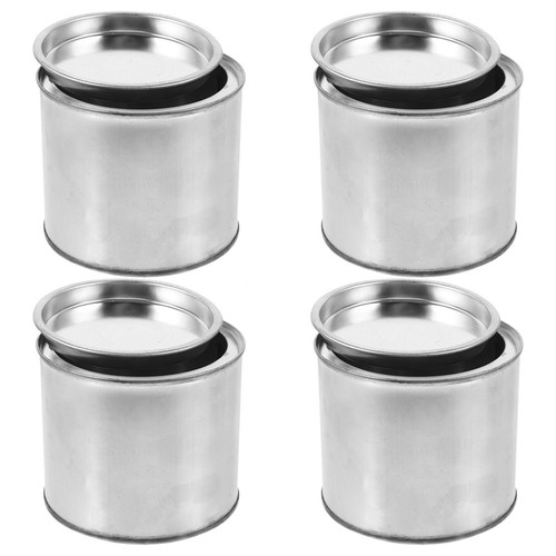 Pcs small paint tins with - small,