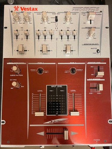 Vestax pmc pro samurai - pmc-07,