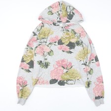 H&M Womens Grey Floral