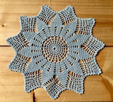 Vintage unused hand crocheted