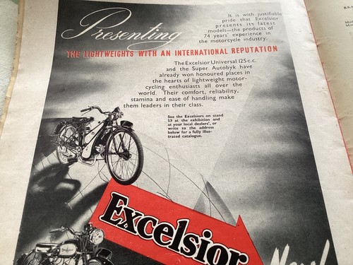 Excelsior minor autobyk - excelsior,