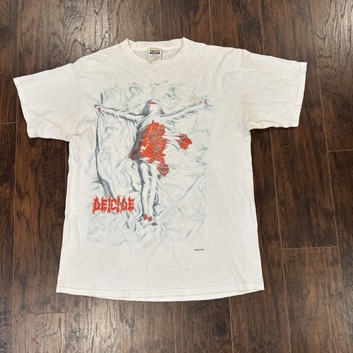 Vtg deicide shirt morbid - xl,