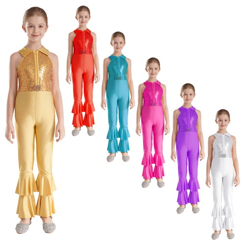 Girls shiny sequin one - girls, one-piece