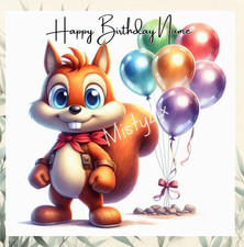 Personalised CONKER Greeting