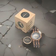 Bewell Men's Wooden  Watch