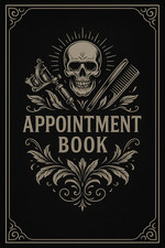 Appointment Book (Tattoo Parlour Style) - A4 101 Pages
